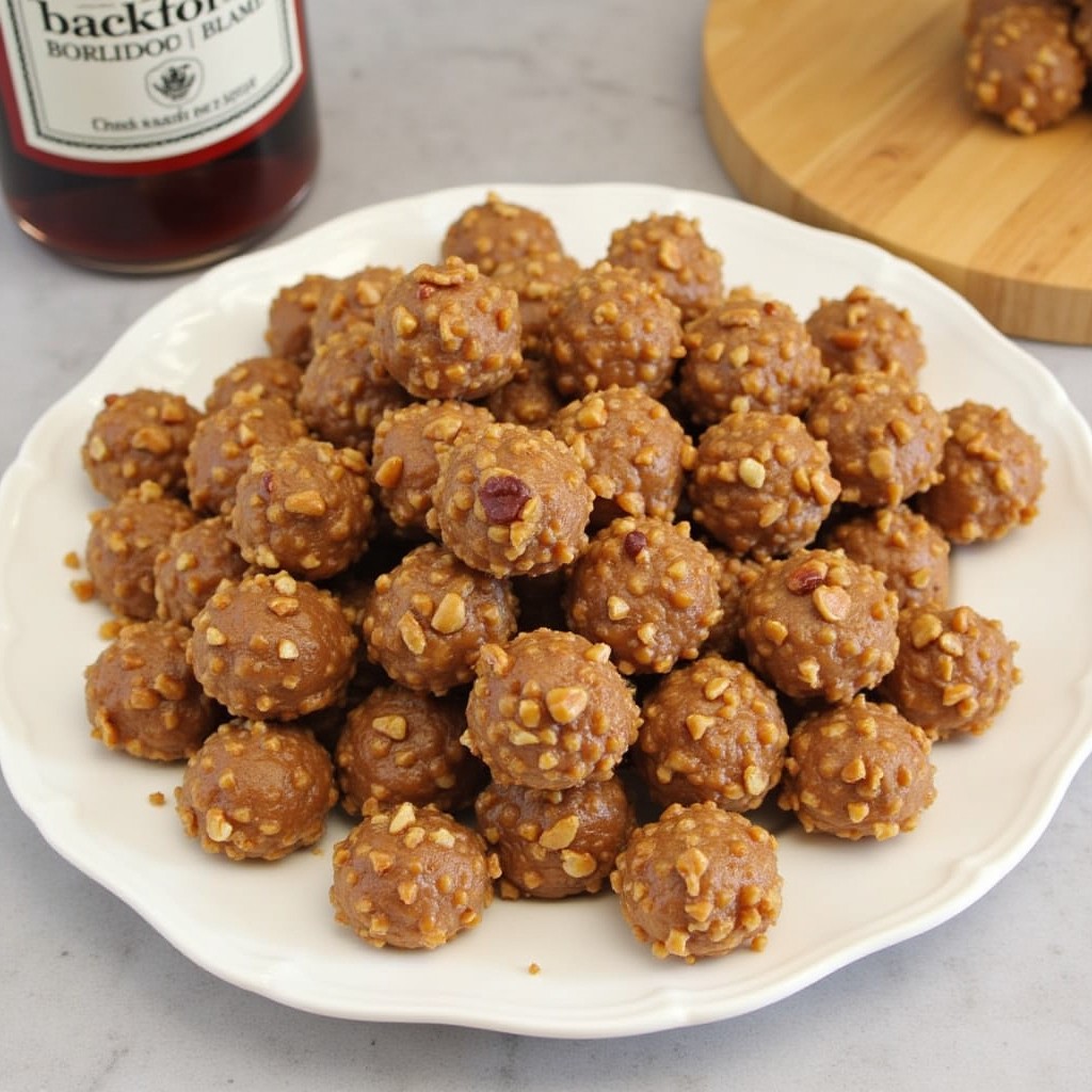 New Orleans pecan pralines on a plate