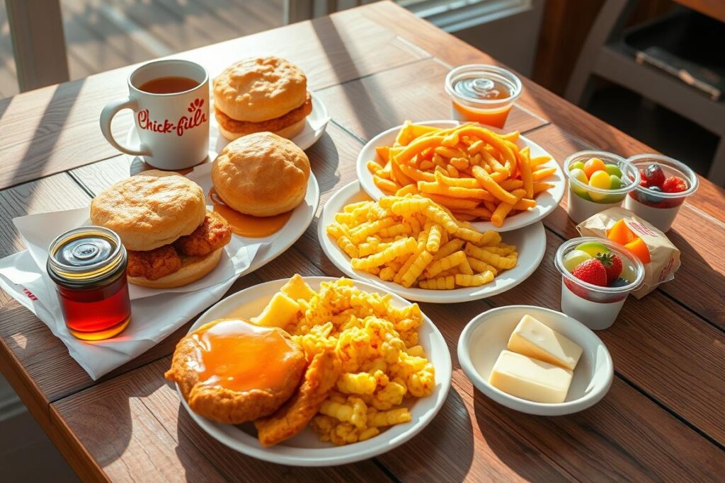 Chick-fil-A breakfast menu