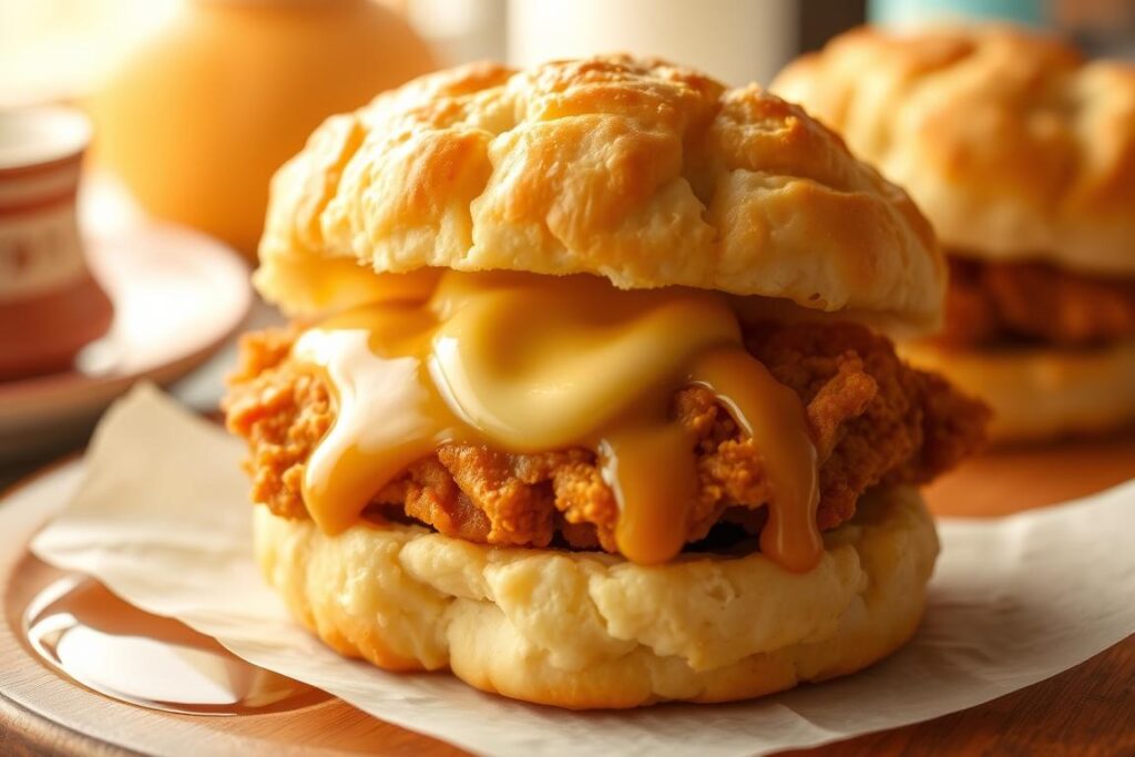 Honey Butter Chicken Biscuit