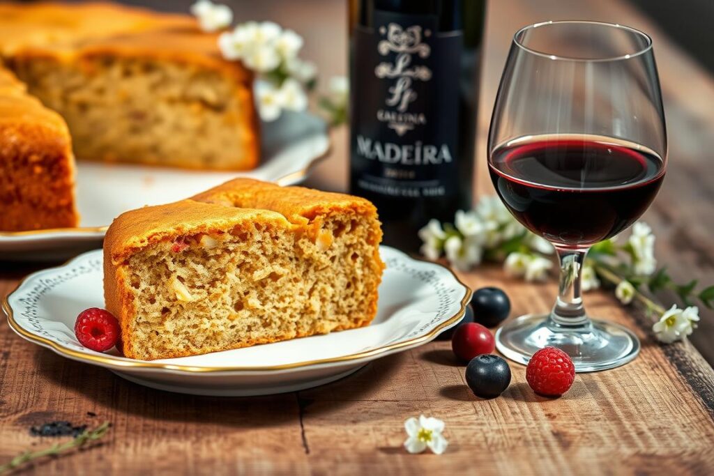 Madeira cake and wine association