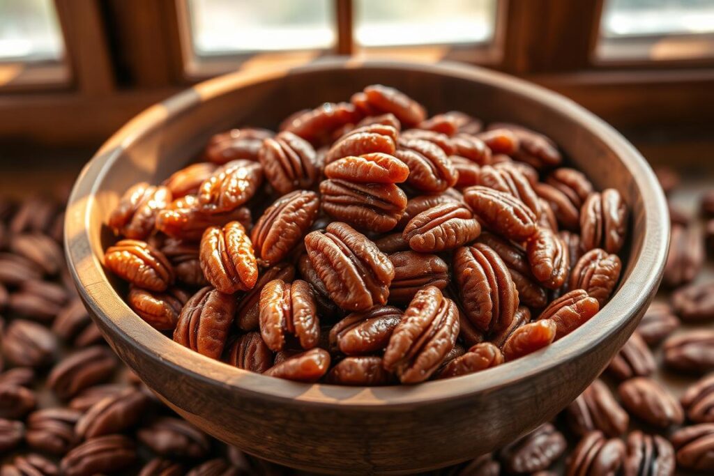 Traditional Southern praline pecans