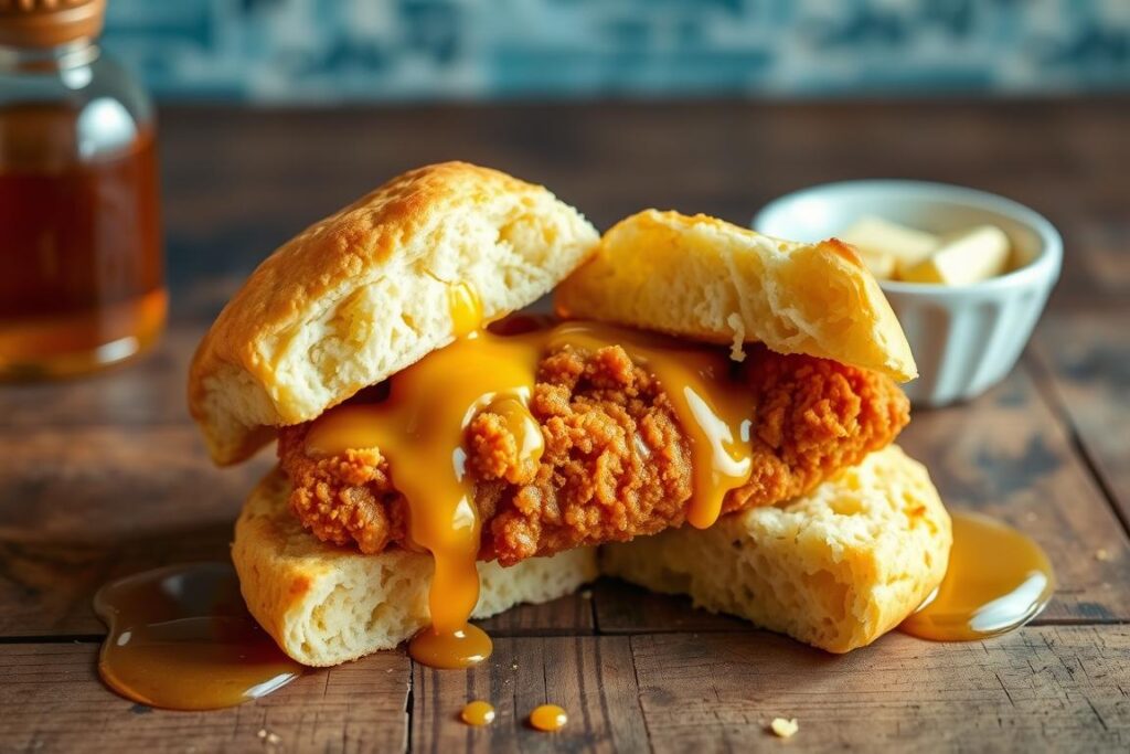 Wendy's Honey Butter Chicken Biscuit