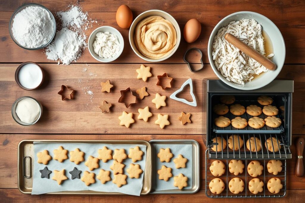 What are the 7 steps in making cookies?