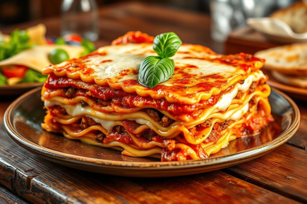 What are the correct layers for lasagna?