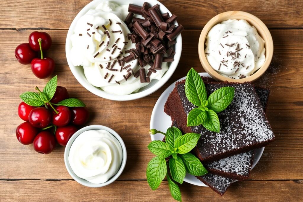 What is black forest cake made of?