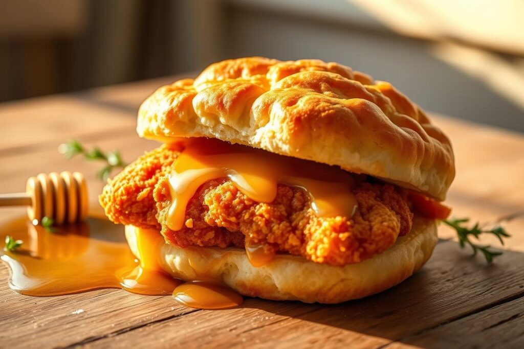 What time do they serve honey butter chicken biscuits?