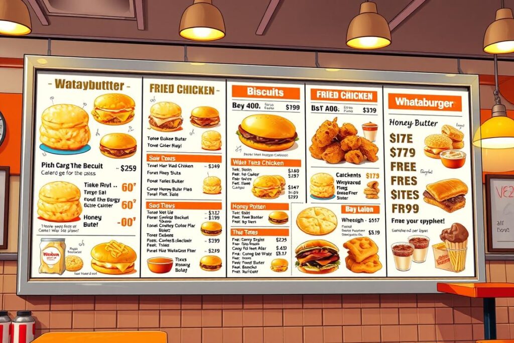 Whataburger menu prices