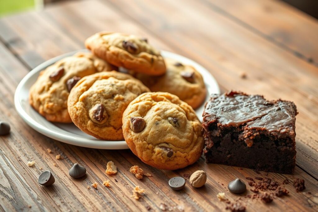 Which is healthier, cookies or brownies?