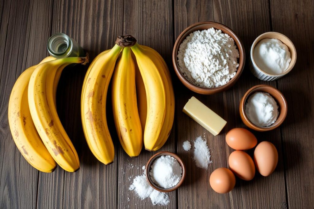 banana bread ingredients