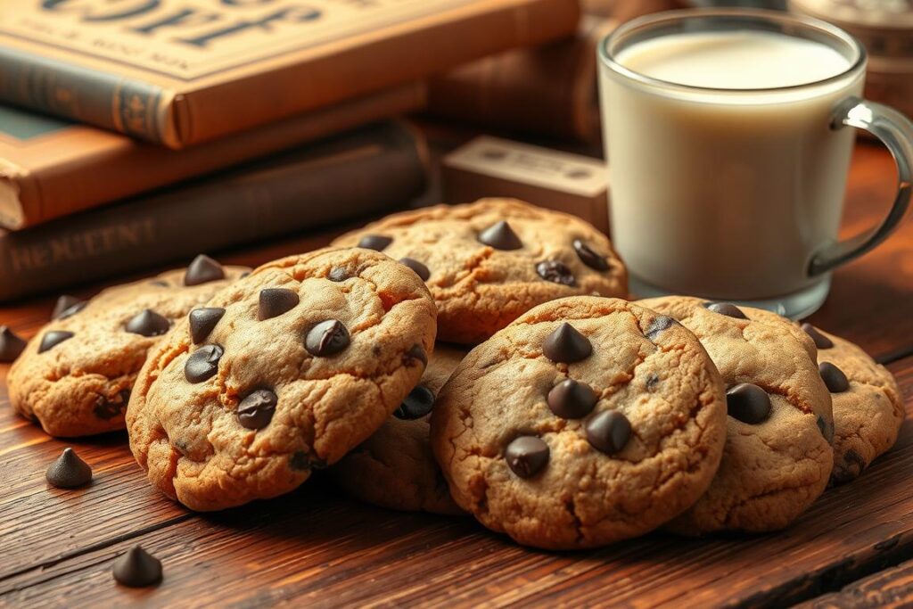 chocolate chip cookies in media