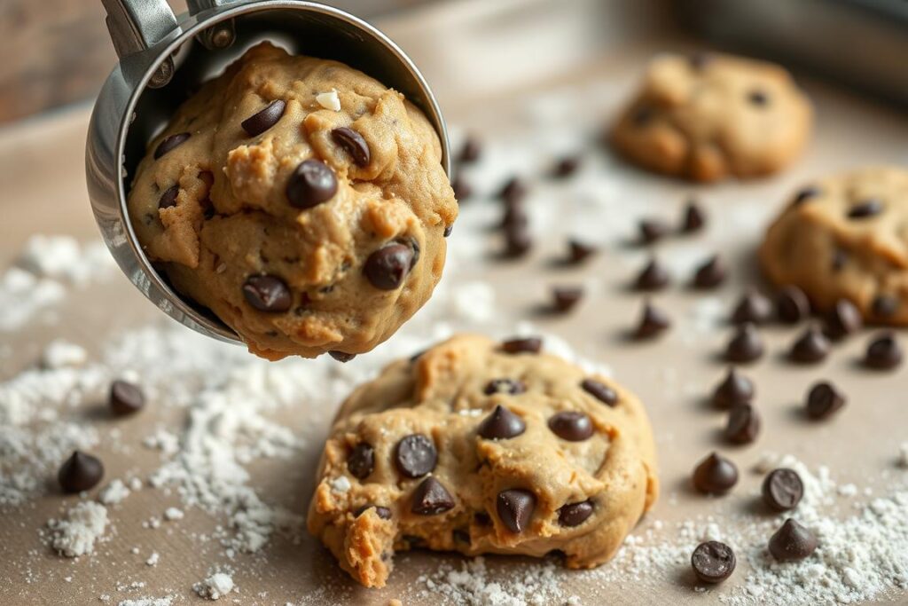 cookie scooping