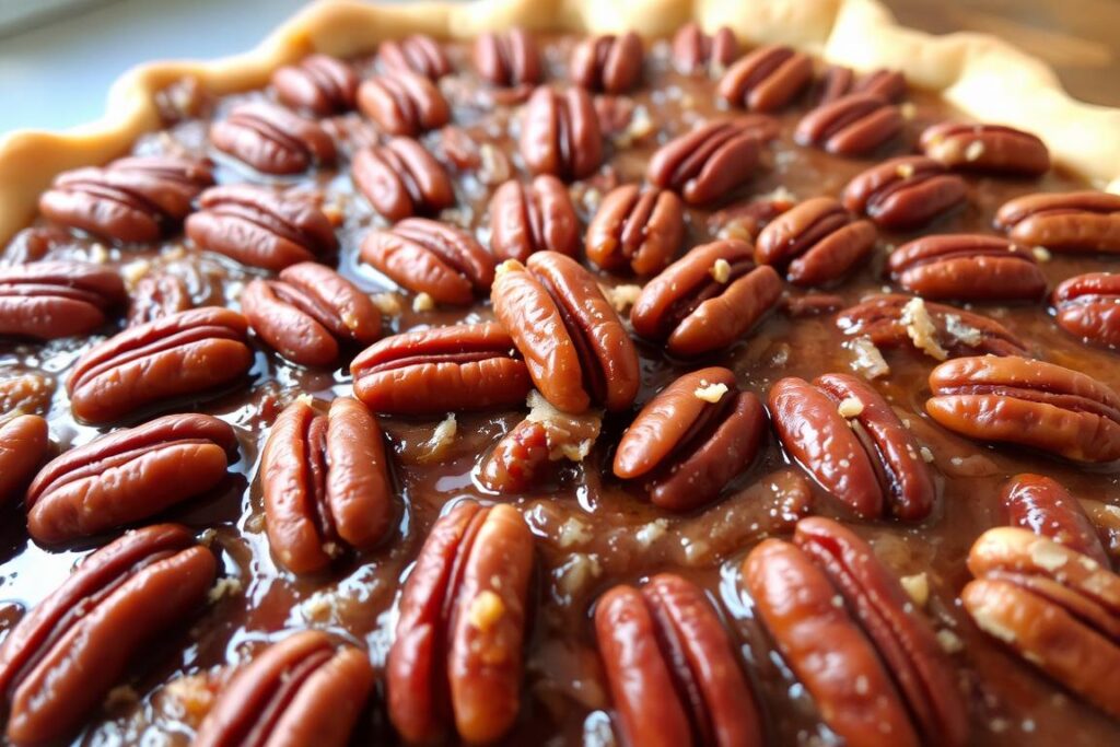 pecan pie texture