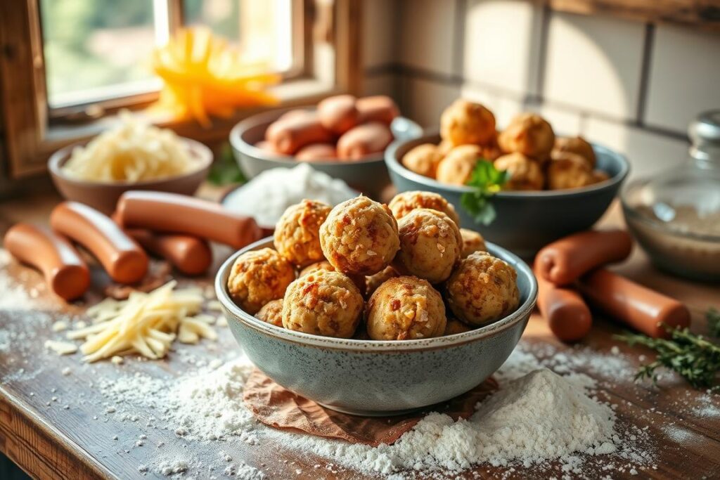 All-Purpose Flour Sausage Ball Substitution