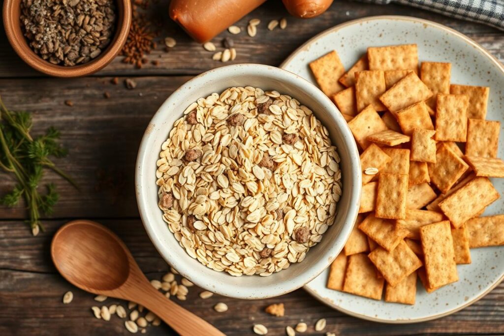 Bisquick substitutes with oats and crackers