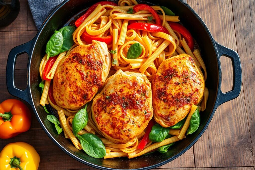 One-Pan Chicken Pasta Recipes